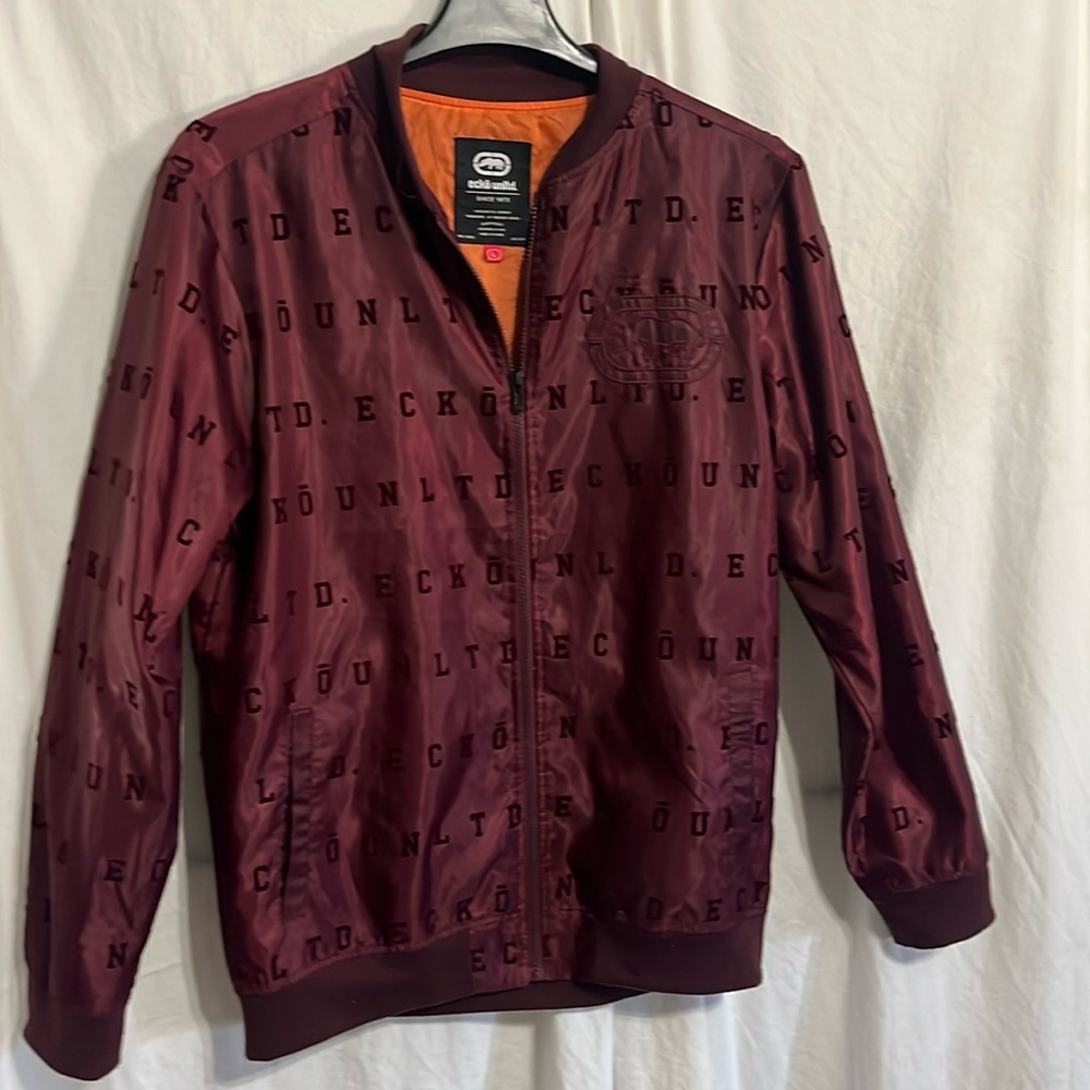 Ecko burgundy jacket